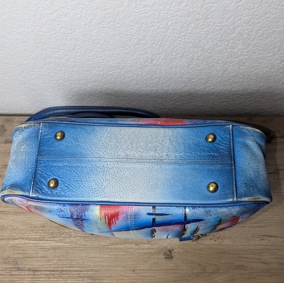 Anuschka Hand Painted Leather Bag - Picture 8 of 16